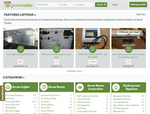 Tablet Screenshot of growtrader.com